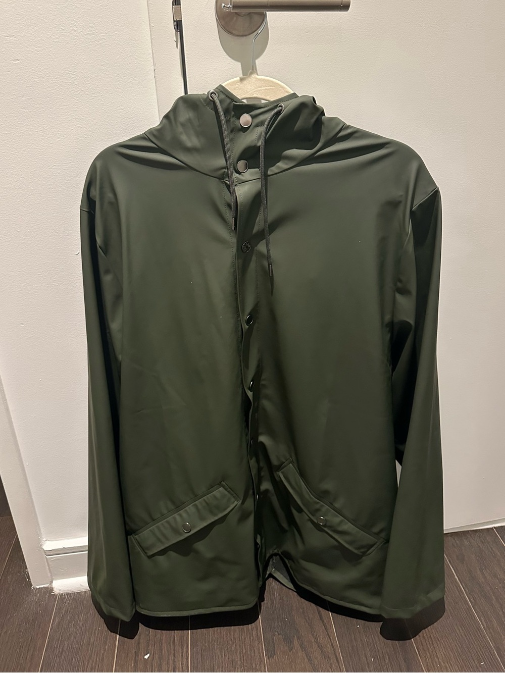 RAINS Rain Jacket - Olive Green